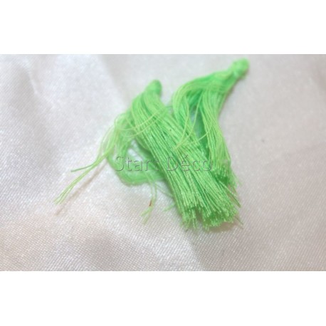 pompon en fil de soie petit taille ref pfs014